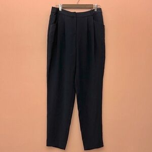 Lafayette 148 Navy pleated Dress Pants